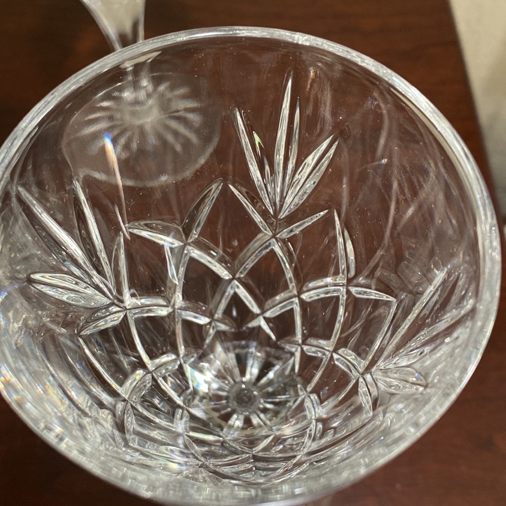 Set of 4, Vintage, Royal Doulton Crystal Wine Glasses - Picture 6 of 8